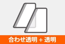 天窓選べるガラス合わせ透明と透明の組み合わせ
