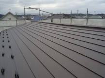 板金屋根葺き替え工事完了