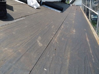 板金屋根解体完了
