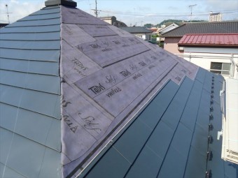 平葺きの続き