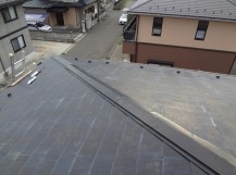 棟板金交換後