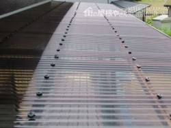 ポリカ波板施工前