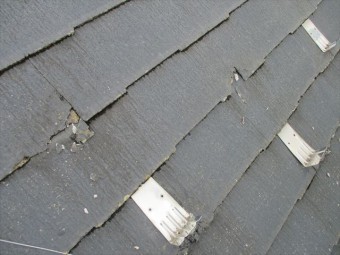 コロニアルひび割れ、破損