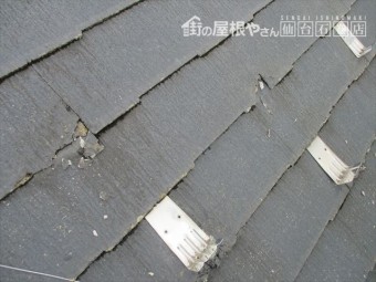 コロニアルひび割れ、破損