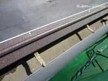 スーパーガルテクト唐草取り付け