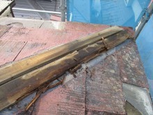 コロニアル棟板金木下地腐れ