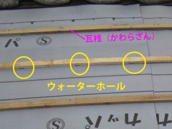 瓦桟のウォーターホール