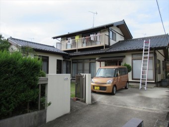 利府町しらかし台の現場外観