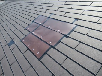 屋根板金養生