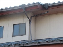 竪樋外れ 施工前