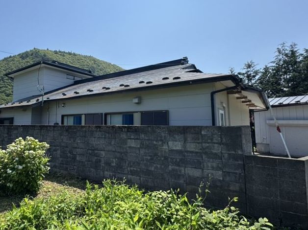 裏側から見た屋根全景