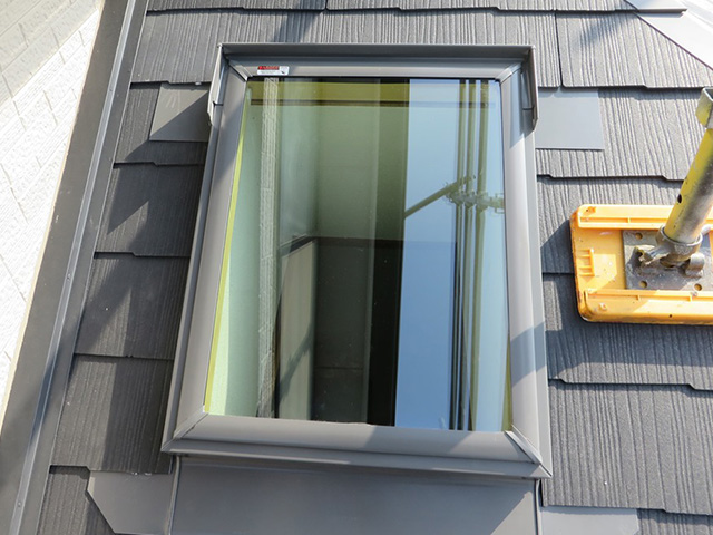 トップライト交換工事完了