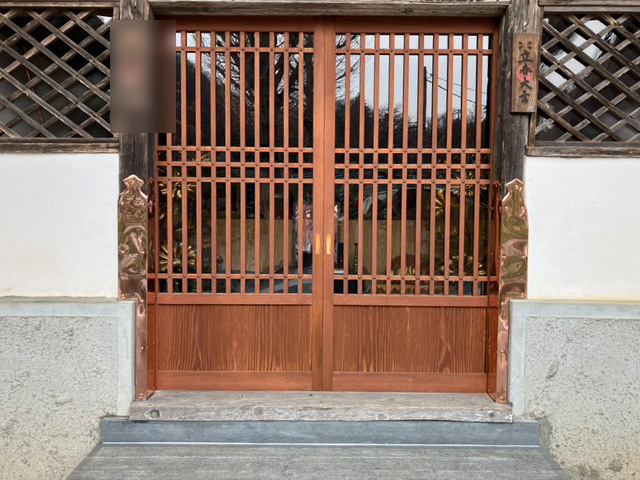 お寺の雰囲気にぴったりの銅板加工